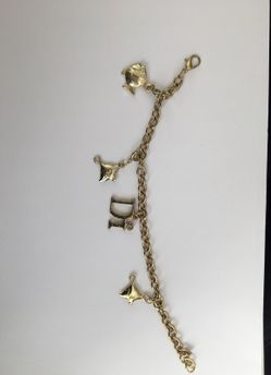 DI bracelet with 3 charms