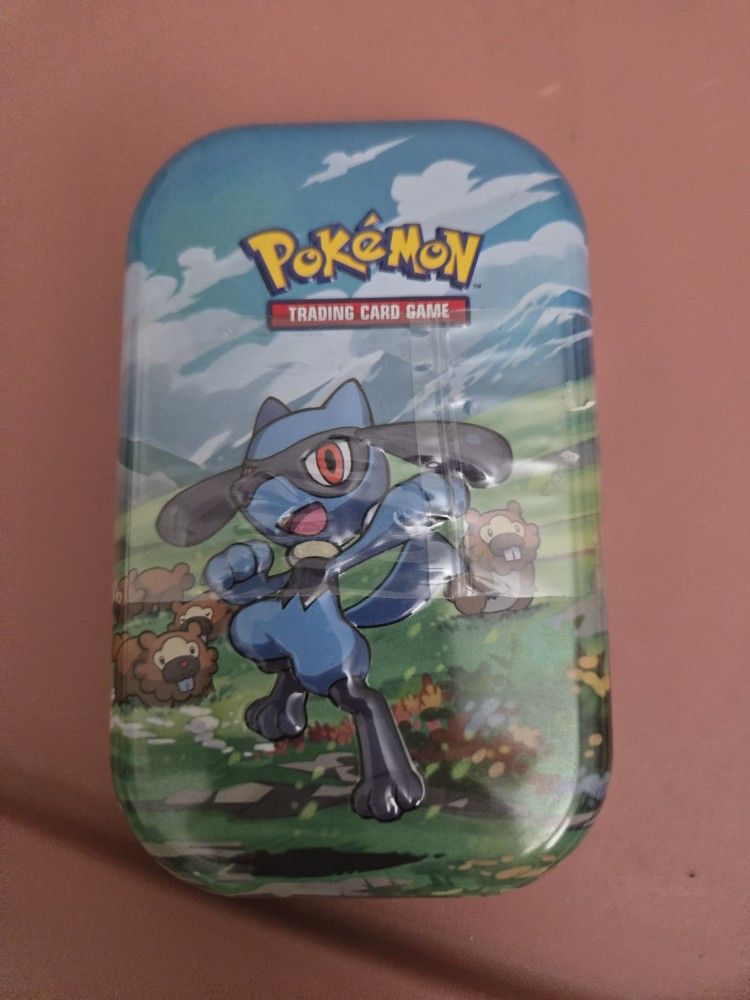 Pokemon TCG: Sinnoh Stars Mini Tin | Riolu & Bidoof