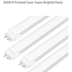 3200LM Frosted Cover Super Bright(4 Pack)