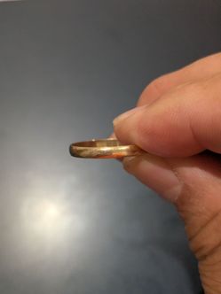 14kt stack ring