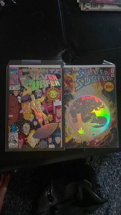 Silver Surfer Marvel Comics Lot – Issues #75 & #100