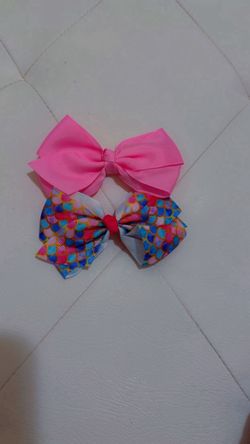 Set of 2 Ribbon Hair Bows