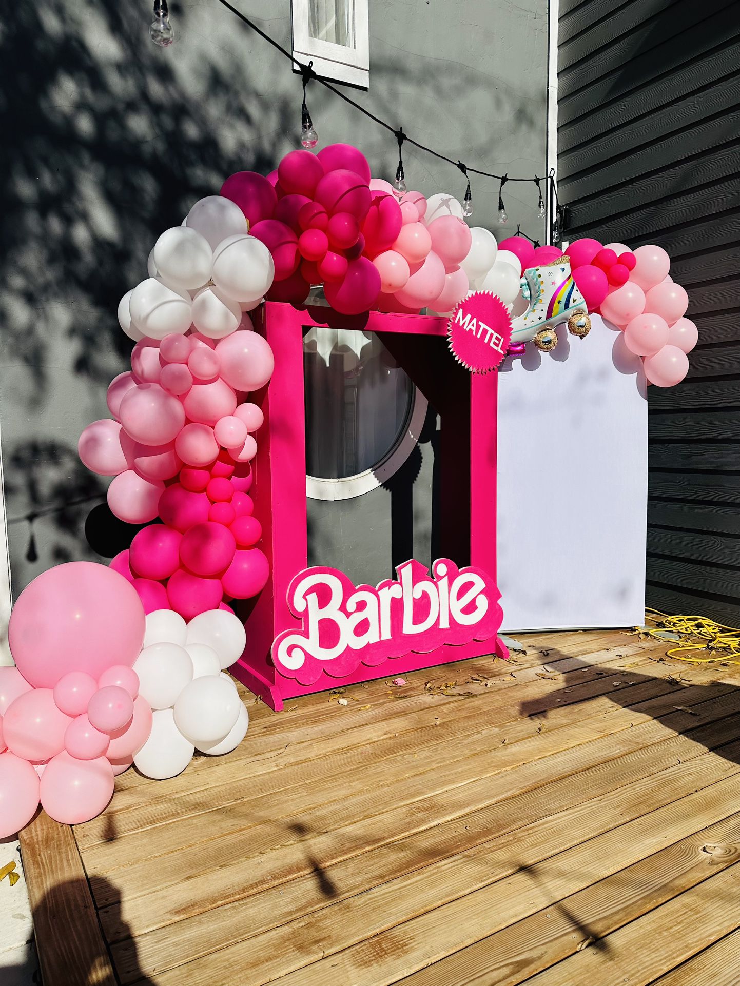 Barbie Box 📦 Balloon 🎈 Garland Arch 