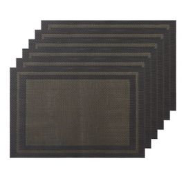 ✨ Modern Heat-Resistant Placemats – 6 Pieces ✨