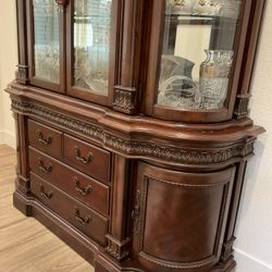 Wooden China Cabinet 