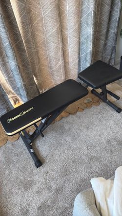 Adjustable weight bench