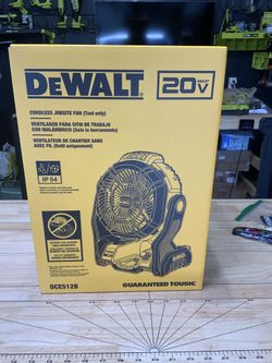 DeWALT 20V MAX Cordless Jobsite Fan (DCE512B) - Brand New in Box (Tool Only)