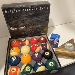 Aramith Pool Balls - used