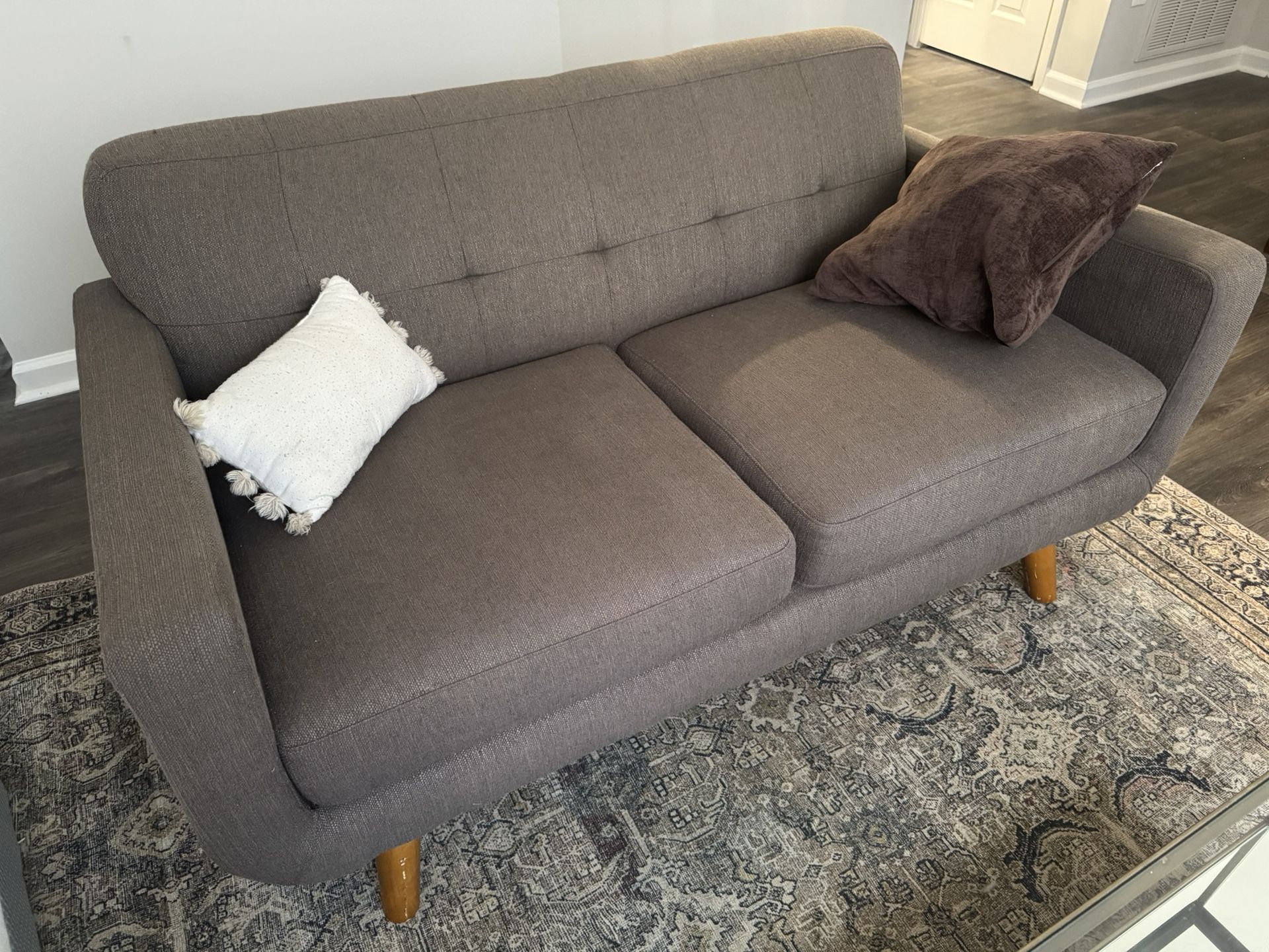Lightweight Living Room Loveseat Couch