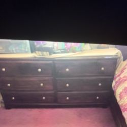 🎄SOLID WOOD BEDROOM  FURNITURE-BROWN COLOR🎄