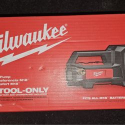 Milwaukee
M18 18-Volt 1/4 HP Lithium-Ion Cordless Transfer Pump (Tool Only)