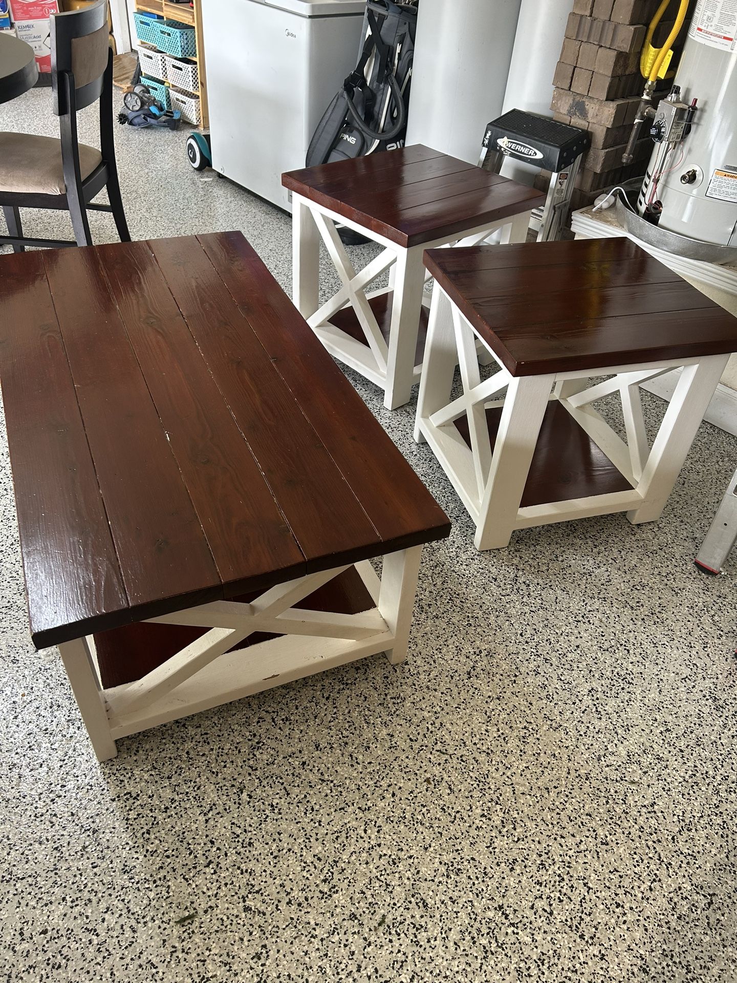 Custom Living Room Table And End Tables