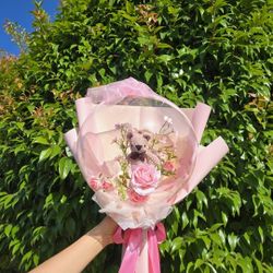 Flower balloon bouquet