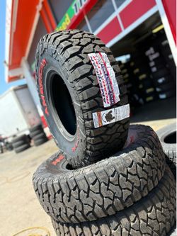 37*12.50r17 America Vendo set de Tires nuevas con 50.000 millas de garantía