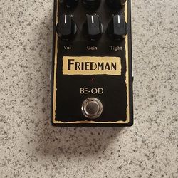 Friedman BE OD Overdrive Pedal