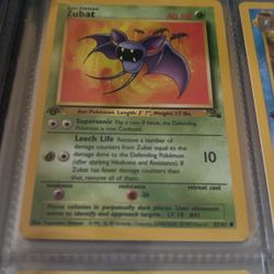 1st Edition Zubat 57/62
