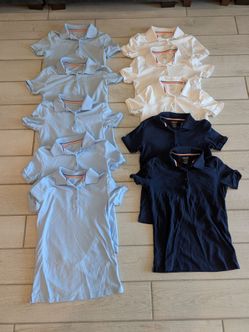 Girls Uniform Shirts Size XL 14/16