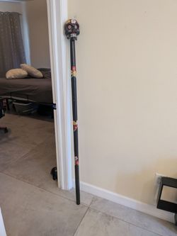Sugar Skull Walking Cane Staff