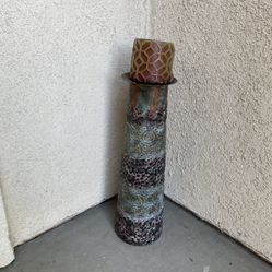 Cool Front Door Or Backyard Decor Candle 