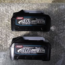 Makita Xgt 40v Batteries 