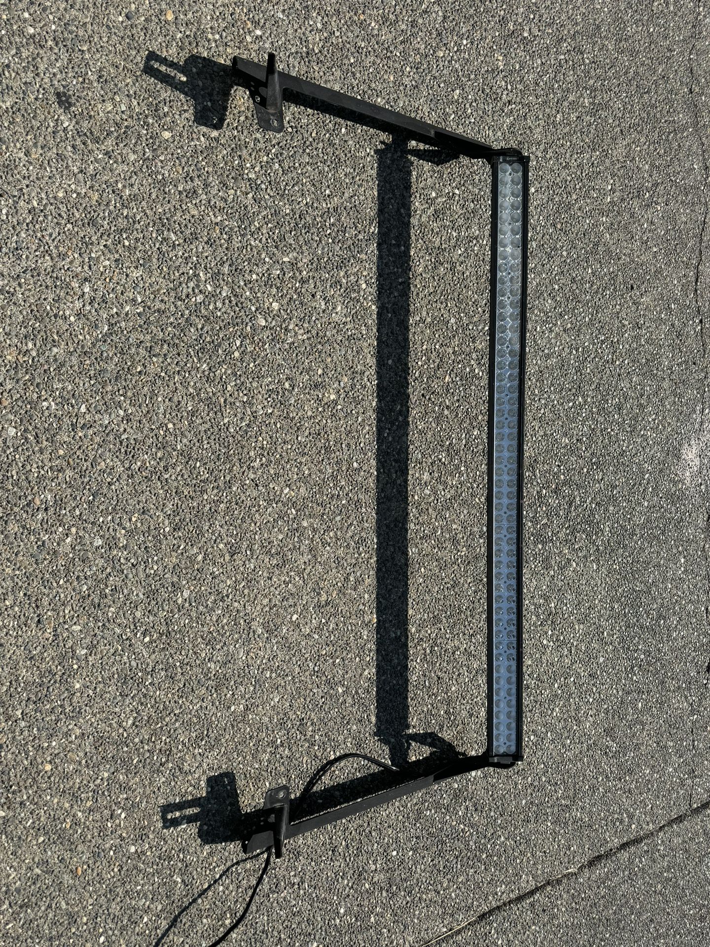 Jeep JK Windshield Mount And LED Light Bar