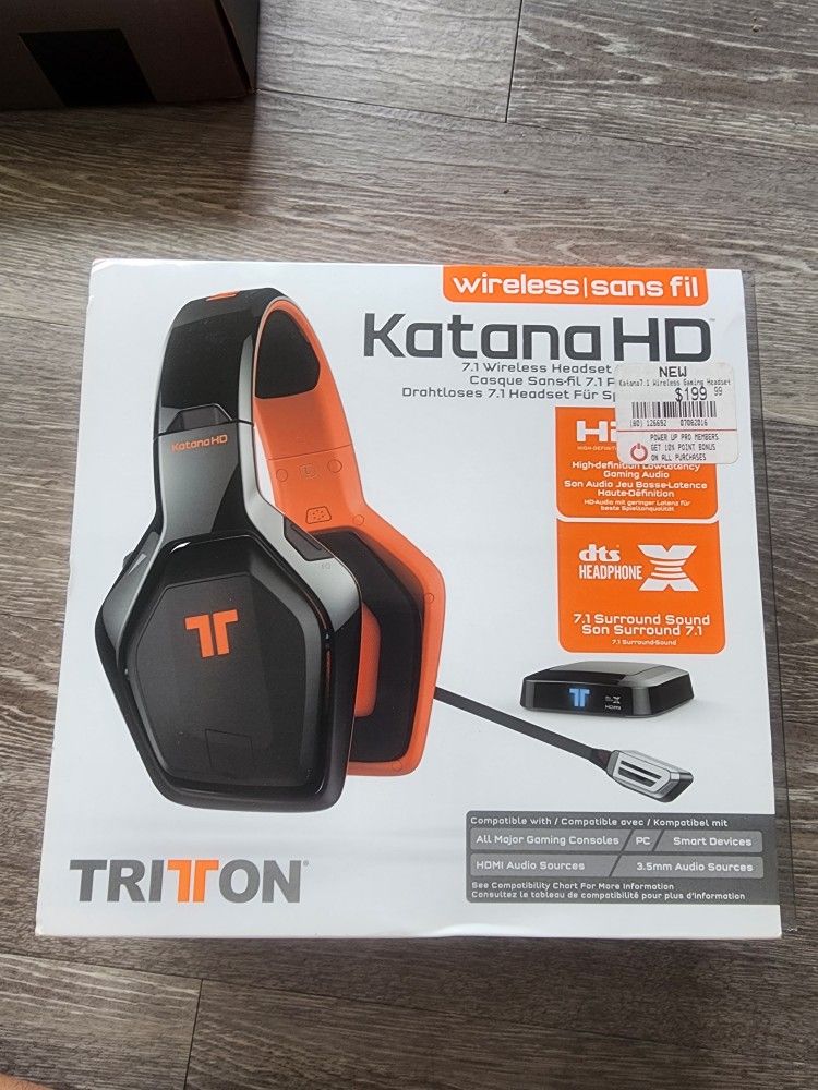 Tritton Katana HD 7.1 Wireless Gaming Headset