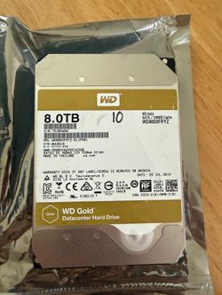 8TB hard drive untested