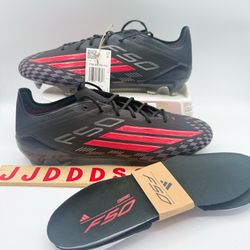 Adidas F50 Elite FG Immortal DNA Pack Soccer Black Red JS4157 Men's Sz 10.5 NWT New