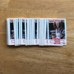 (40) 1990 Fleer Basketball Card#172 David Robinson Rookie (40 All Are Mint)