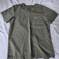 Mens Fig Scrubs Size M Top and Bottom