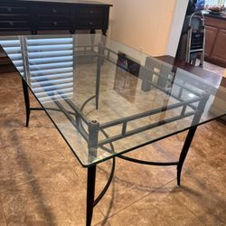 Glass Dining Table