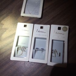 Sterling Silver Earrings ND Neckalace