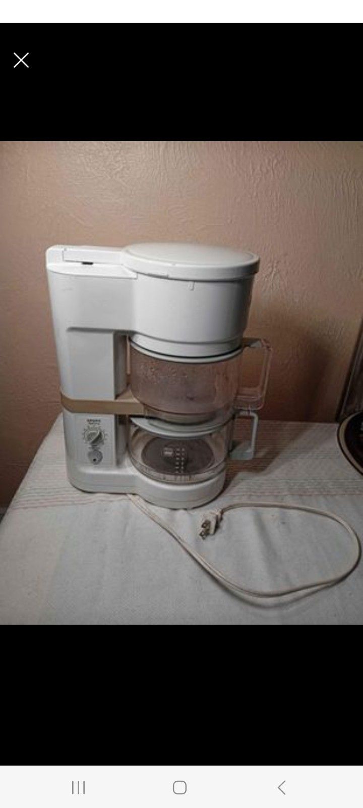 Krups TeaTime Model 249 Tea Time Tea Brewer Makes 8-12 Cups~ *Made in Germany*
