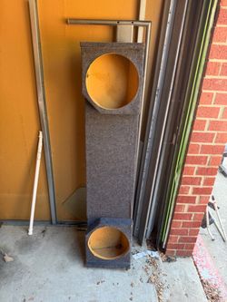 Dual Subwoofer Speaker Box Enclosure