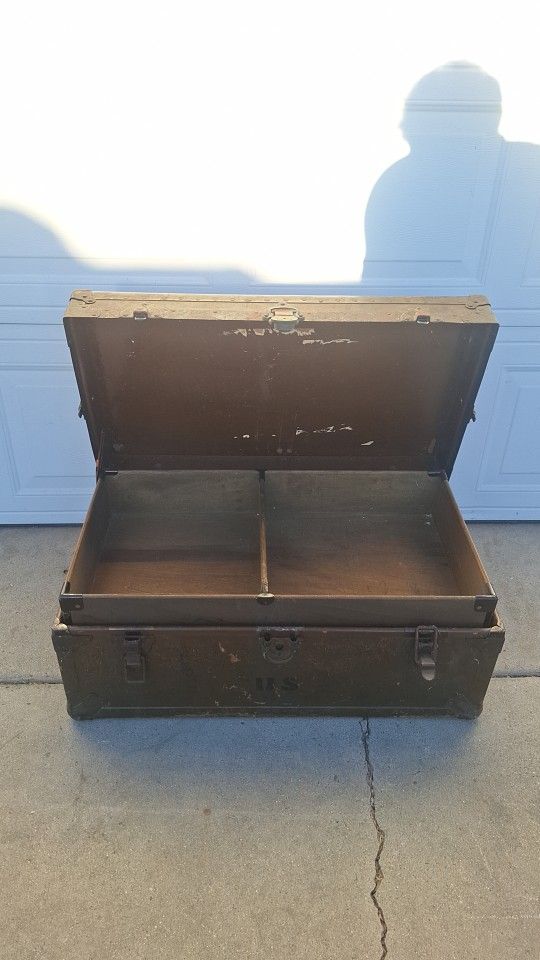 1934 Antique Steamer Trunk