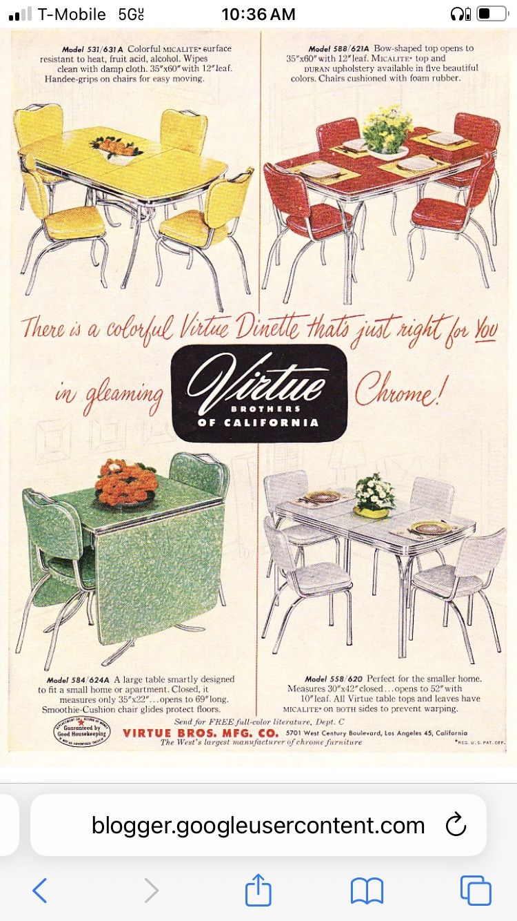  ⸻  🌿 Rare 1950s Green Formica Drop-Leaf Table – Vintage Virtue Bros. Micalite Retro Dinette 