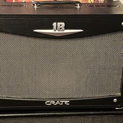 Upgraded Crate ( American Made) V18 Tube Guitar Amplifier 