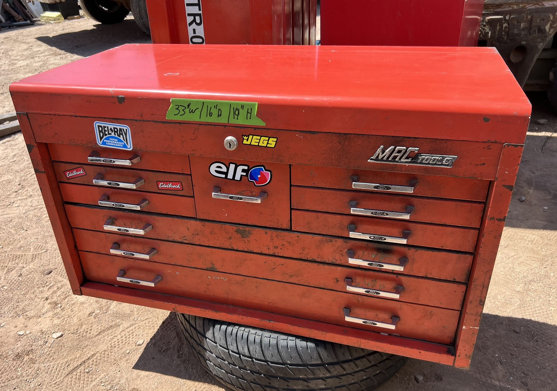 Vintage MAC Tools 10 Drawer Tool Chest