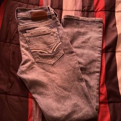 Buckle Black Boot Cut Jeans 