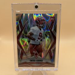 2025 Emeka Egbuka Phoenix Rookie Football Card🔥
