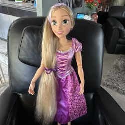 32 inch rapunzel doll