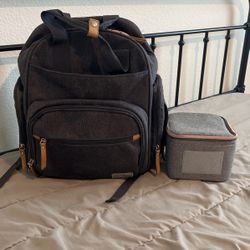 Eddie Bauer Diaper Bag and Breast Milk Cooler