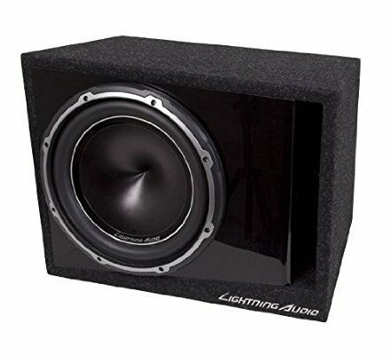 Lightning Audio 12" sub in box, acrylic face, vented model LA-1X12
