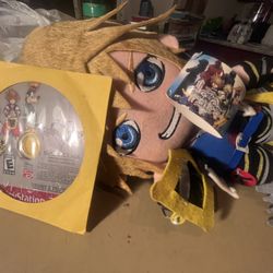 Ps2 Kingdom Hearts Game And Plushy 