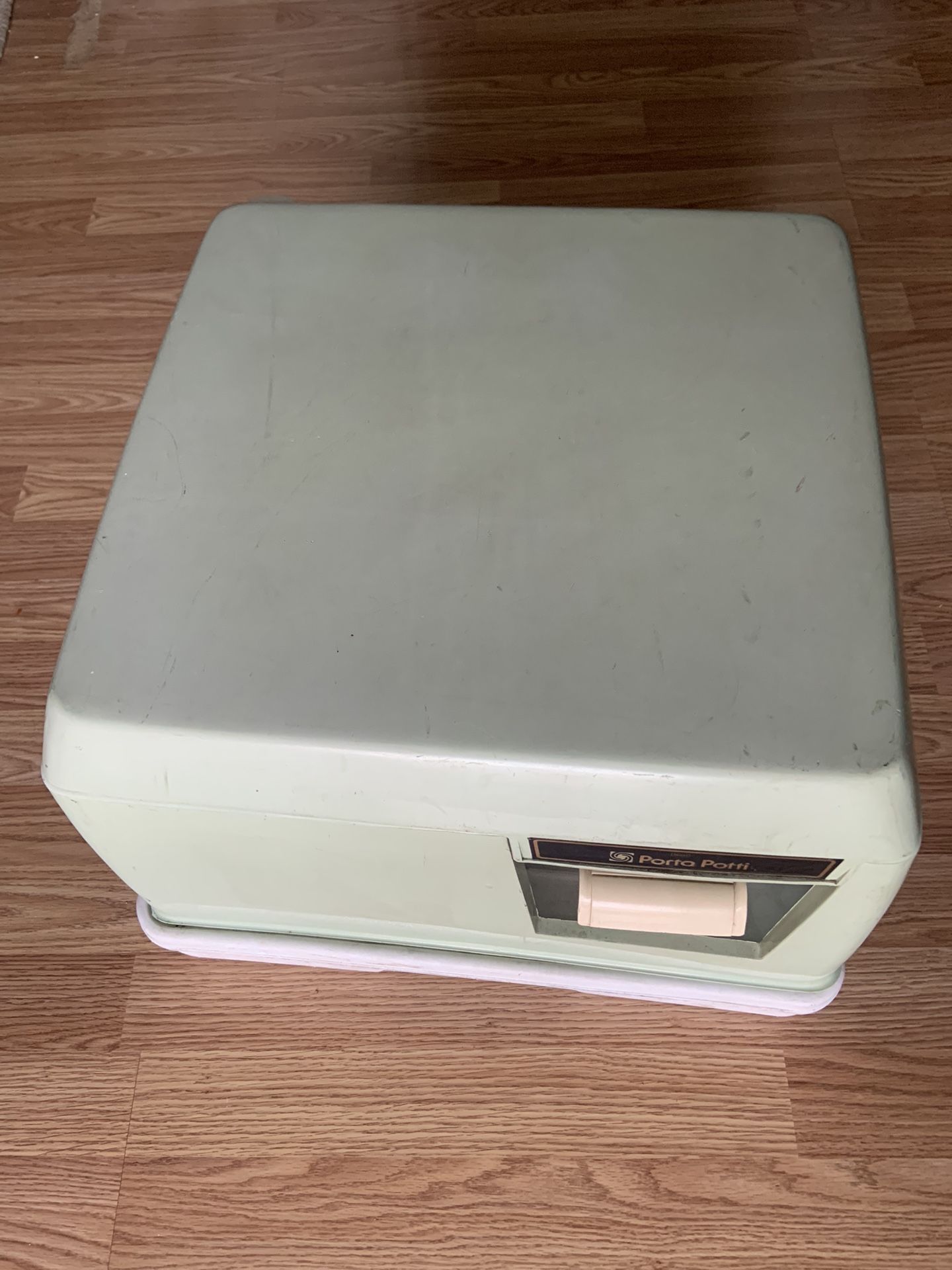 Classic Rv/Camping Porta Potti In Avocado