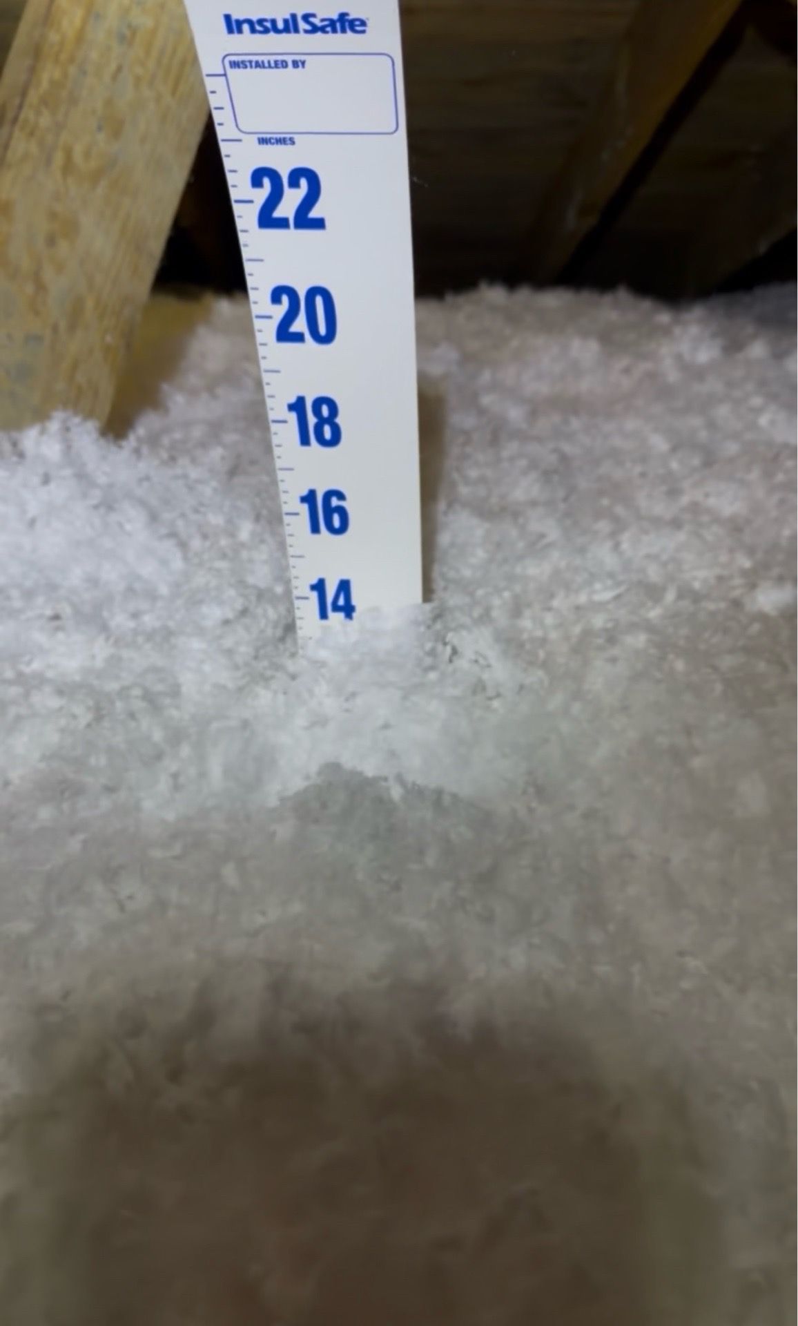 Attic insulation