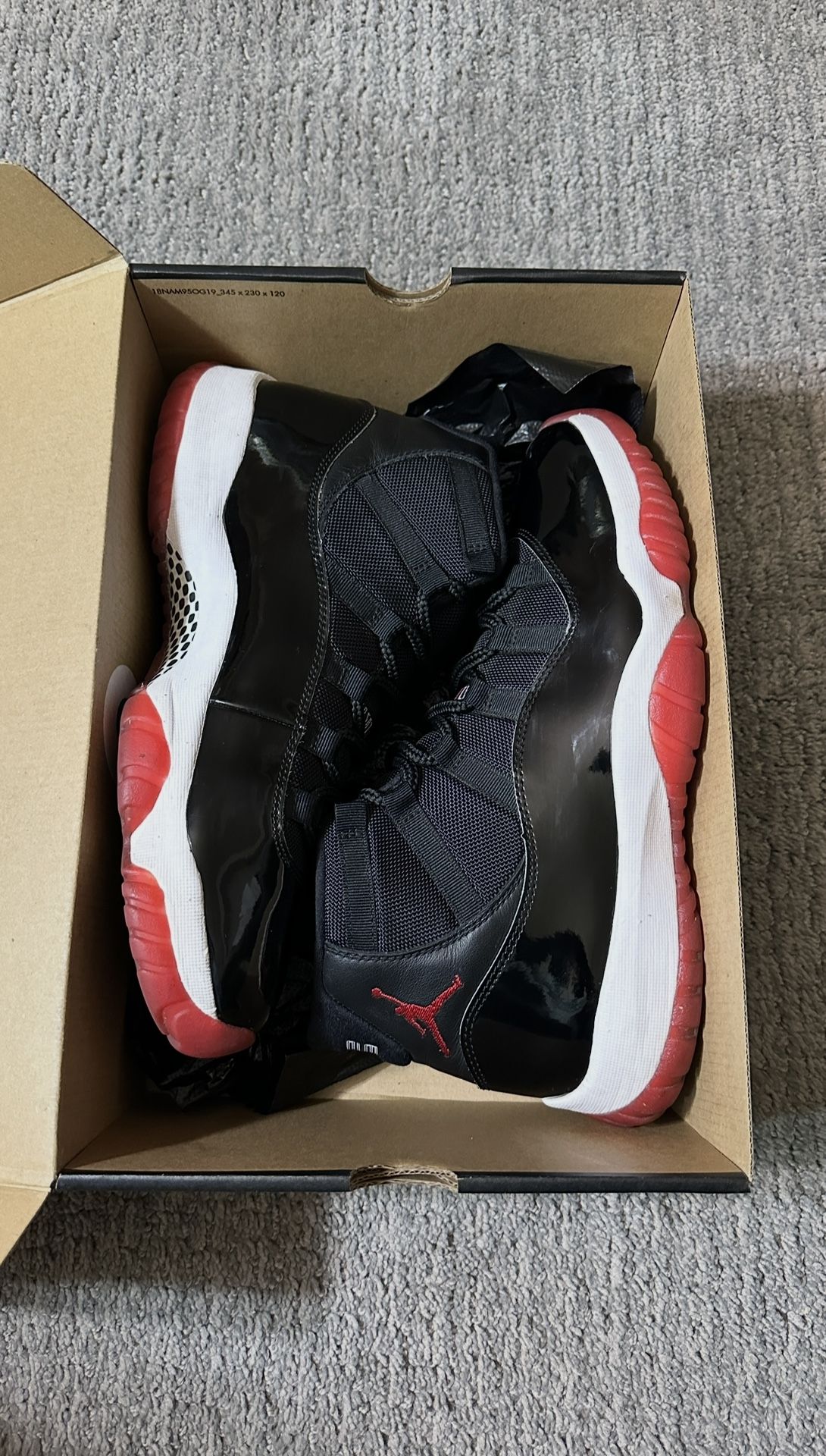 JORDAN 11 ‘BRED’