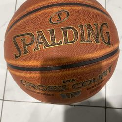 Spalding Cross Court Basketball Size 7 Indoor Outdoor TF Composite Official #2