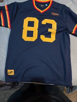 Navy blue cookies jersey