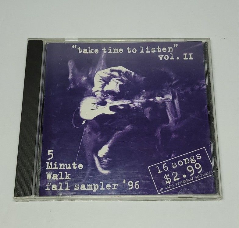 Take Time to Listen Volume Two Fall Sampler '96, CD, VERY GOOD, Clean Disc
